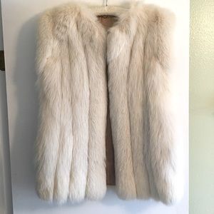 FINAL PRICE Fox Fur Vest Sz 8/10
